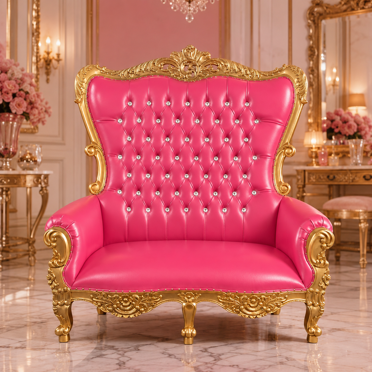 Queen Victoria Loveseat
