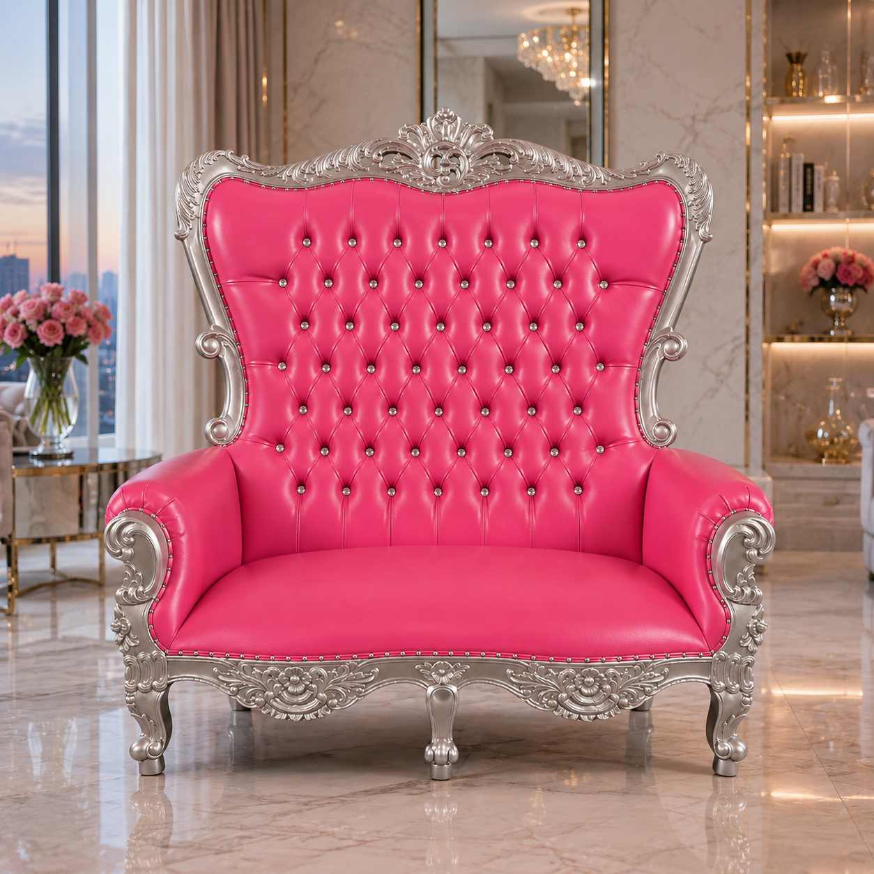 Queen Victoria Loveseat