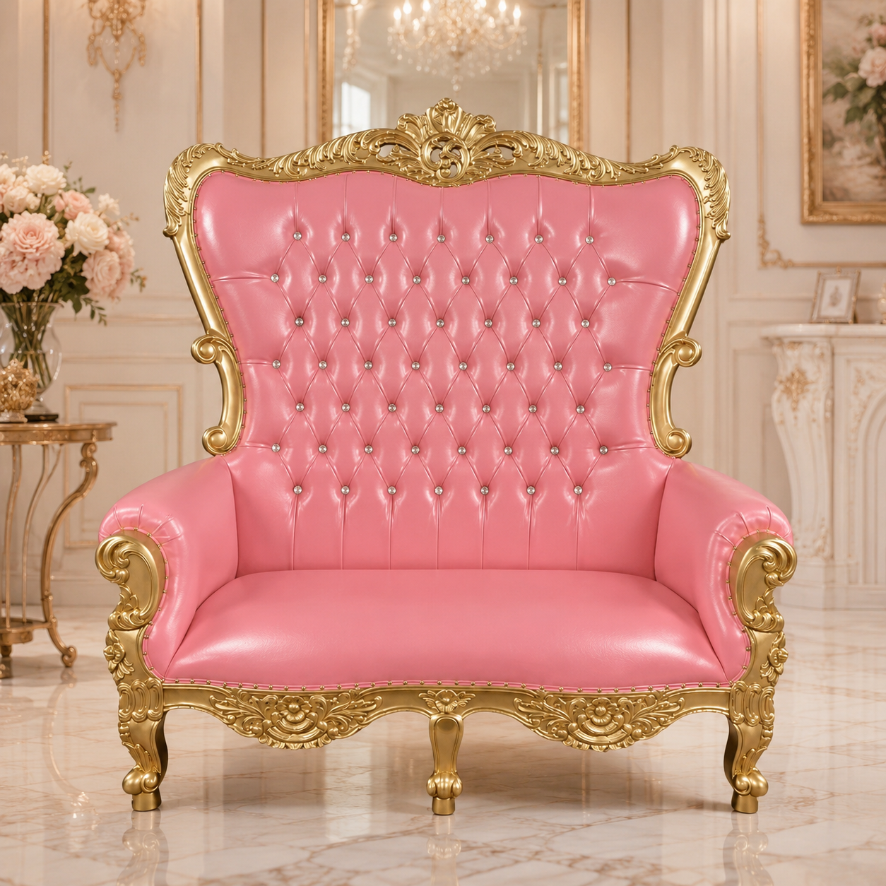 Queen Victoria Loveseat