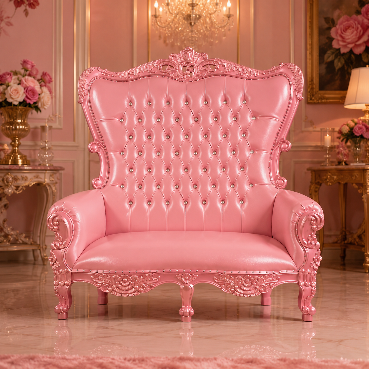 Queen Victoria Loveseat