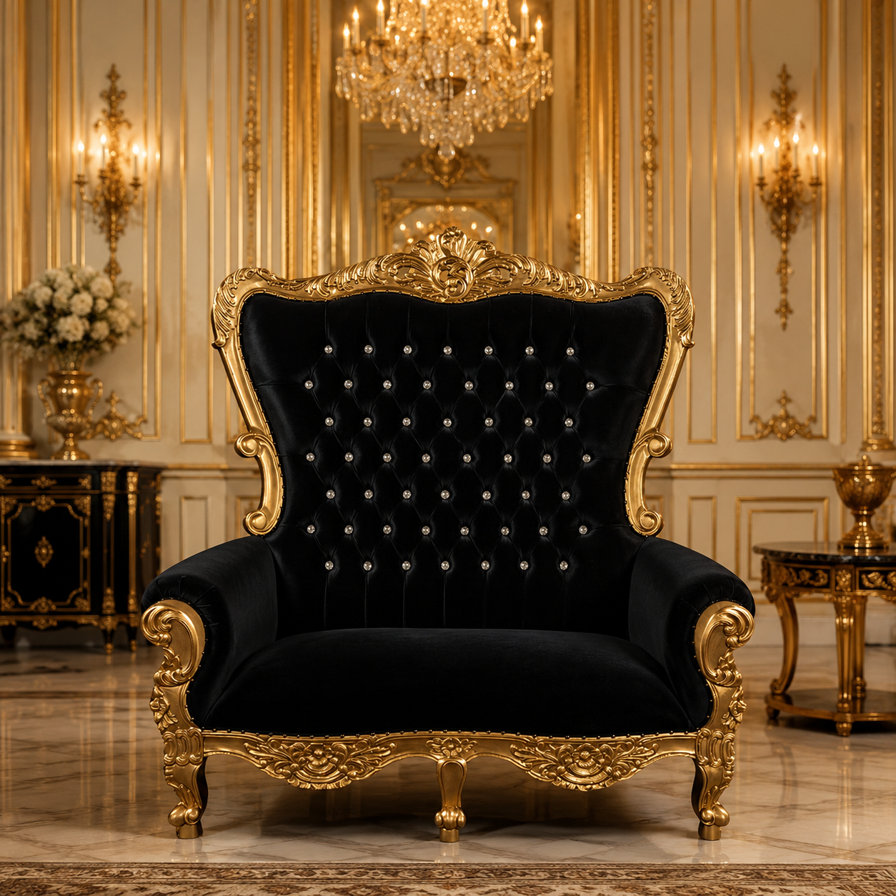 Queen Victoria Loveseat
