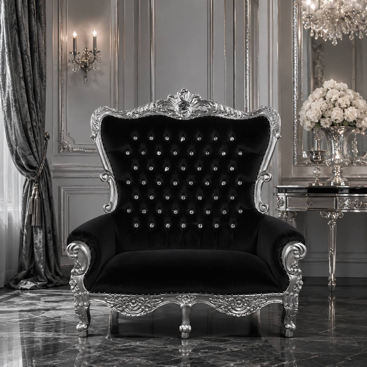 Queen Victoria Loveseat