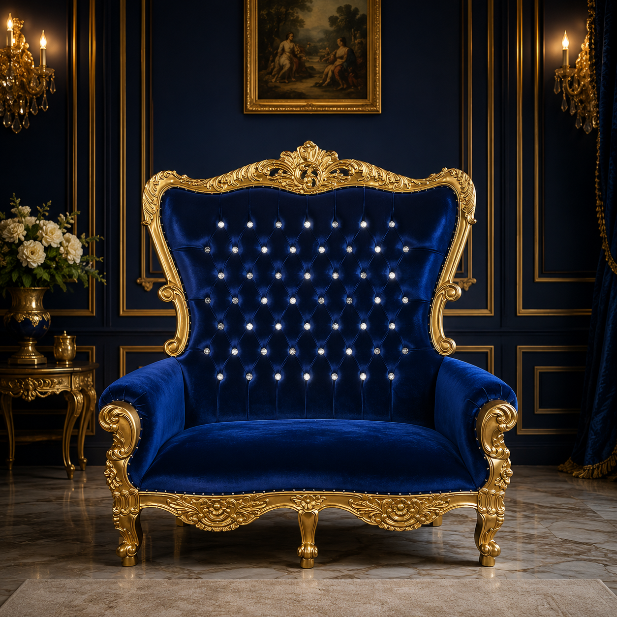 Queen Victoria Loveseat