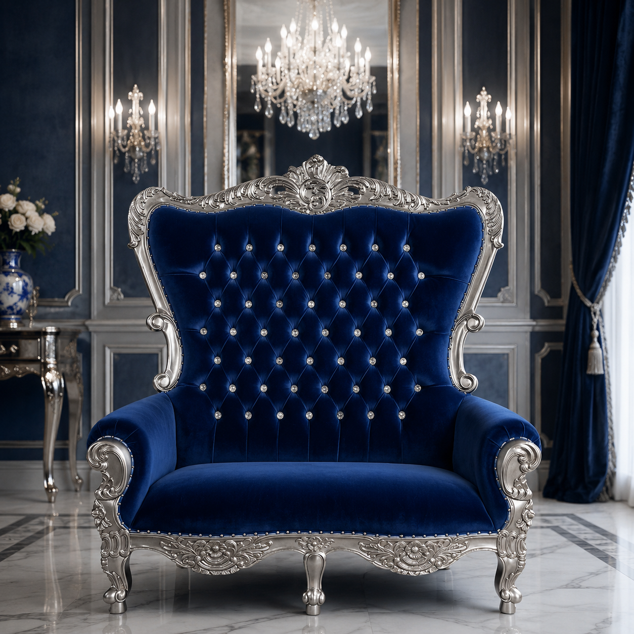 Queen Victoria Loveseat