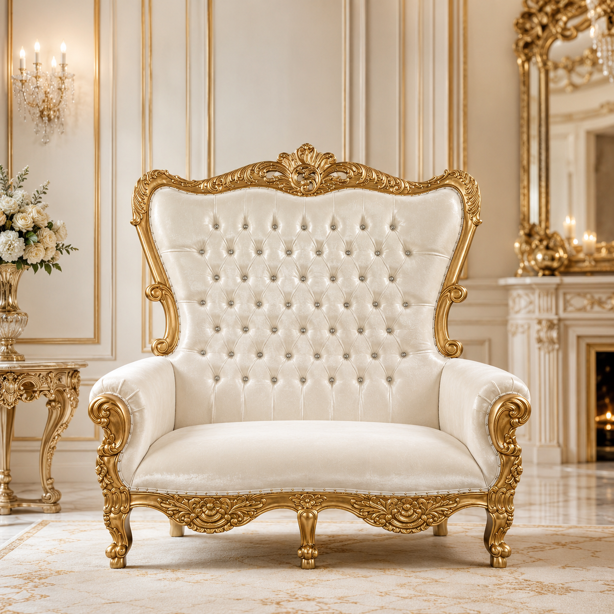 Queen Victoria Loveseat