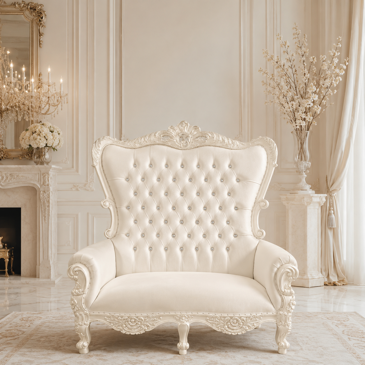 Queen Victoria Loveseat