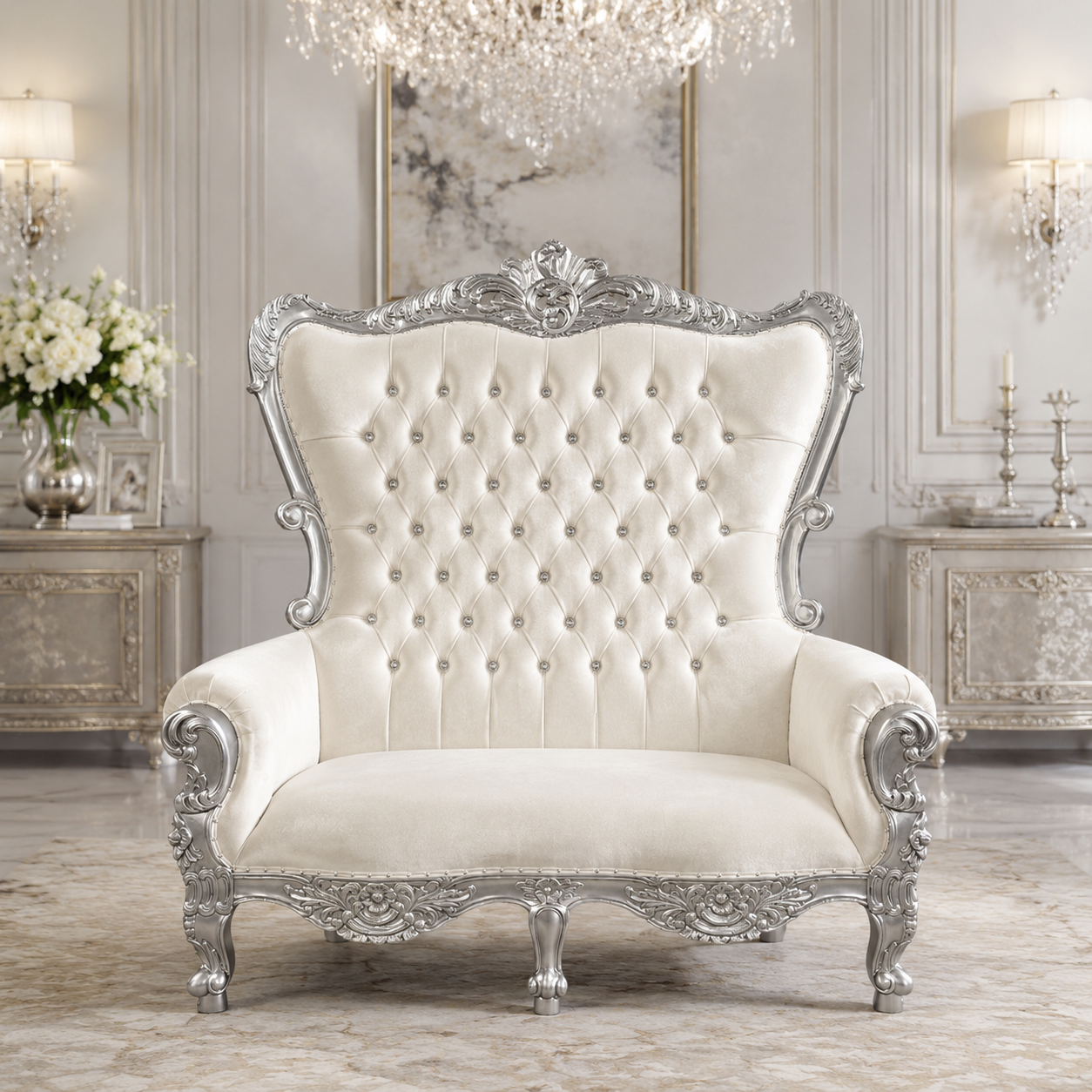 Queen Victoria Loveseat