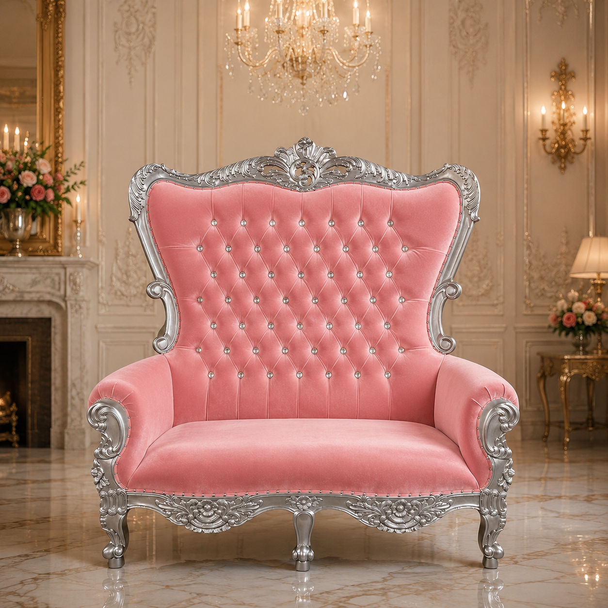 Queen Victoria Loveseat
