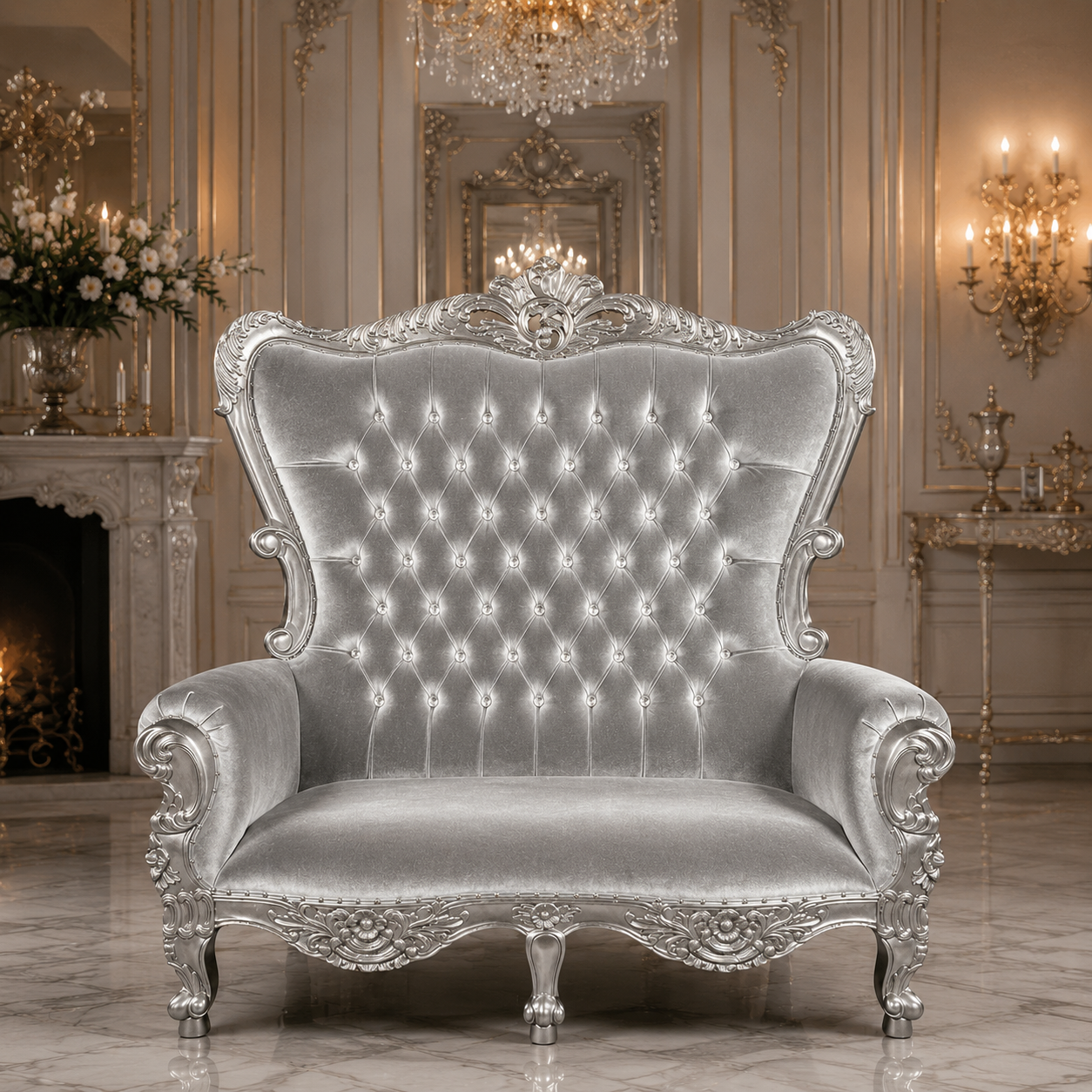 Queen Victoria Loveseat
