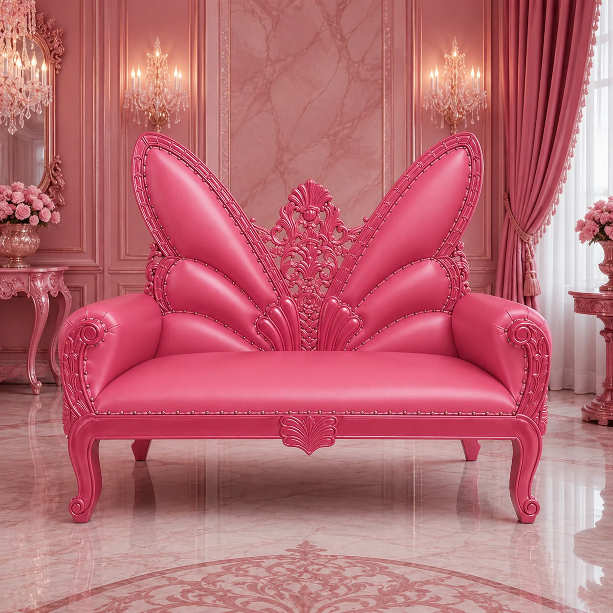 Athalia Butterfly Loveseat