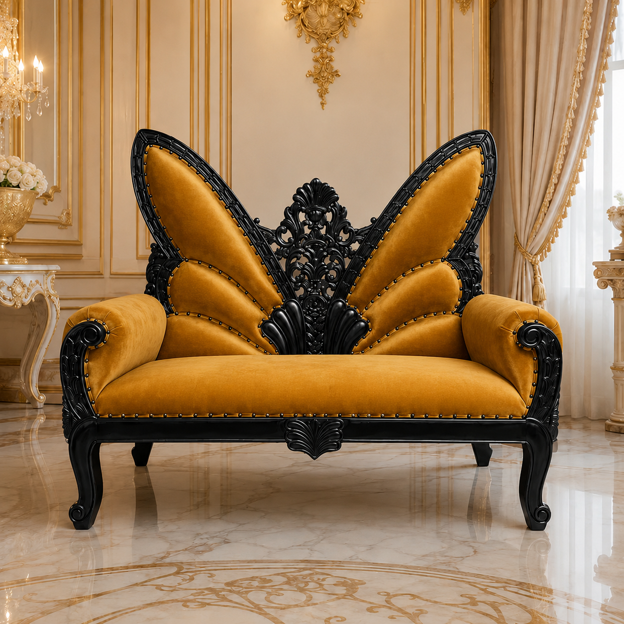 Athalia Butterfly Loveseat