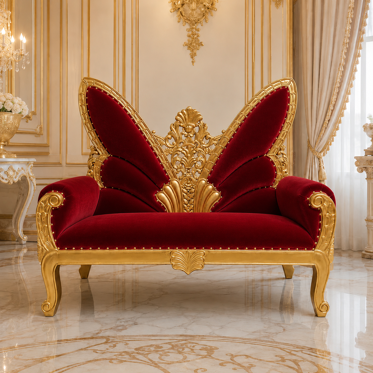 Athalia Butterfly Loveseat