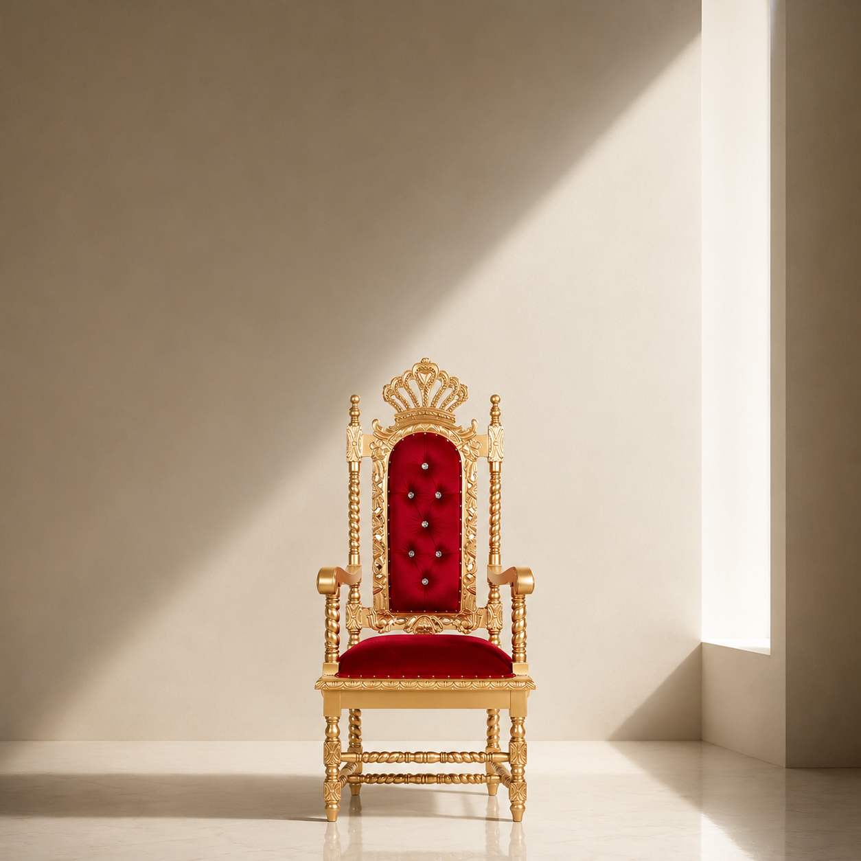 Cyprian Throne Chair