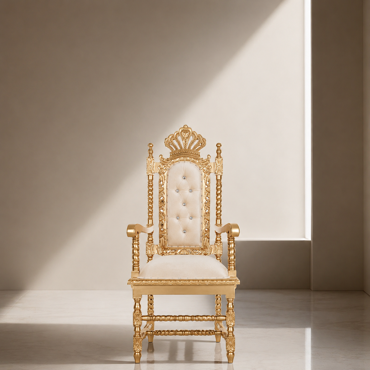 Cyprian Throne Chair