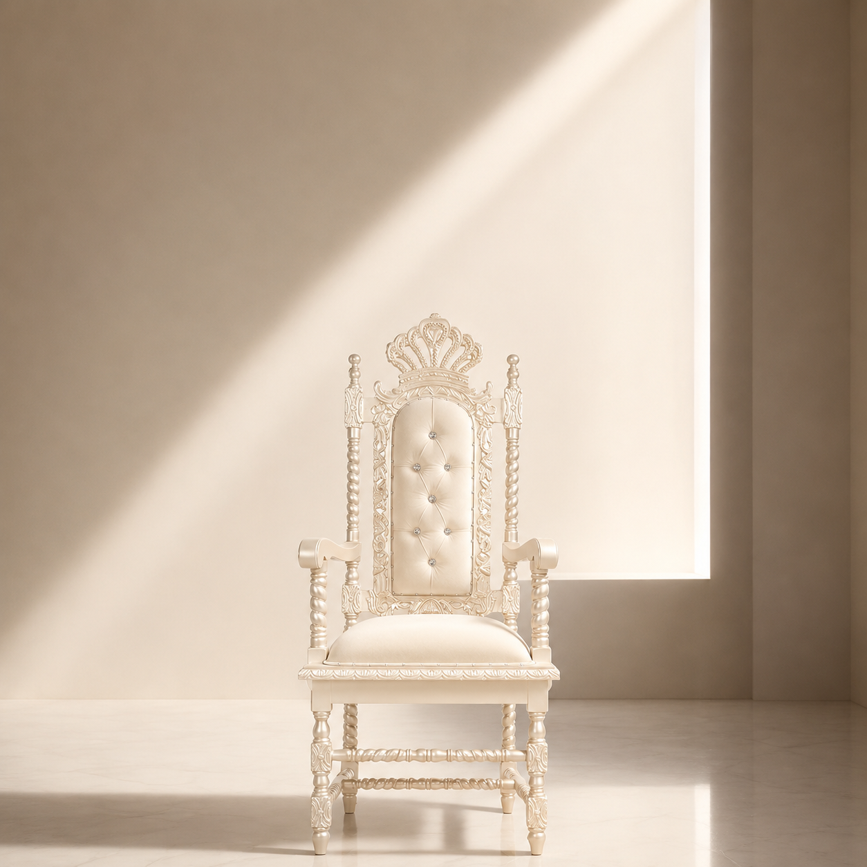 Cyprian Throne Chair