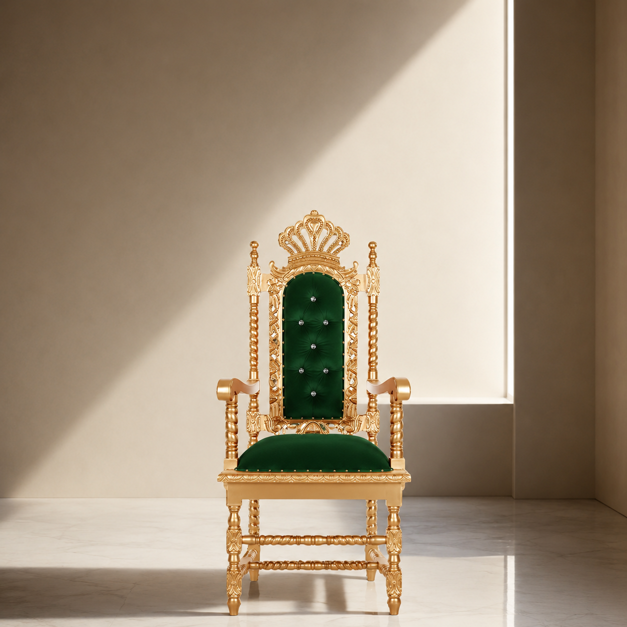 Cyprian Throne Chair
