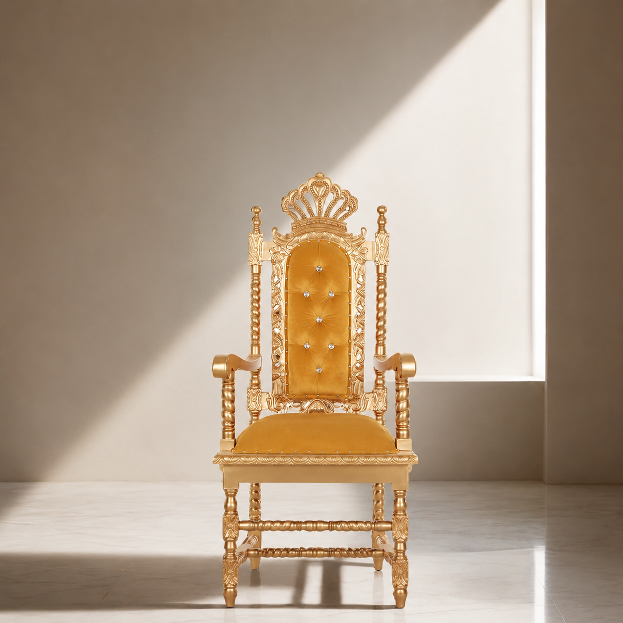 Cyprian Throne Chair