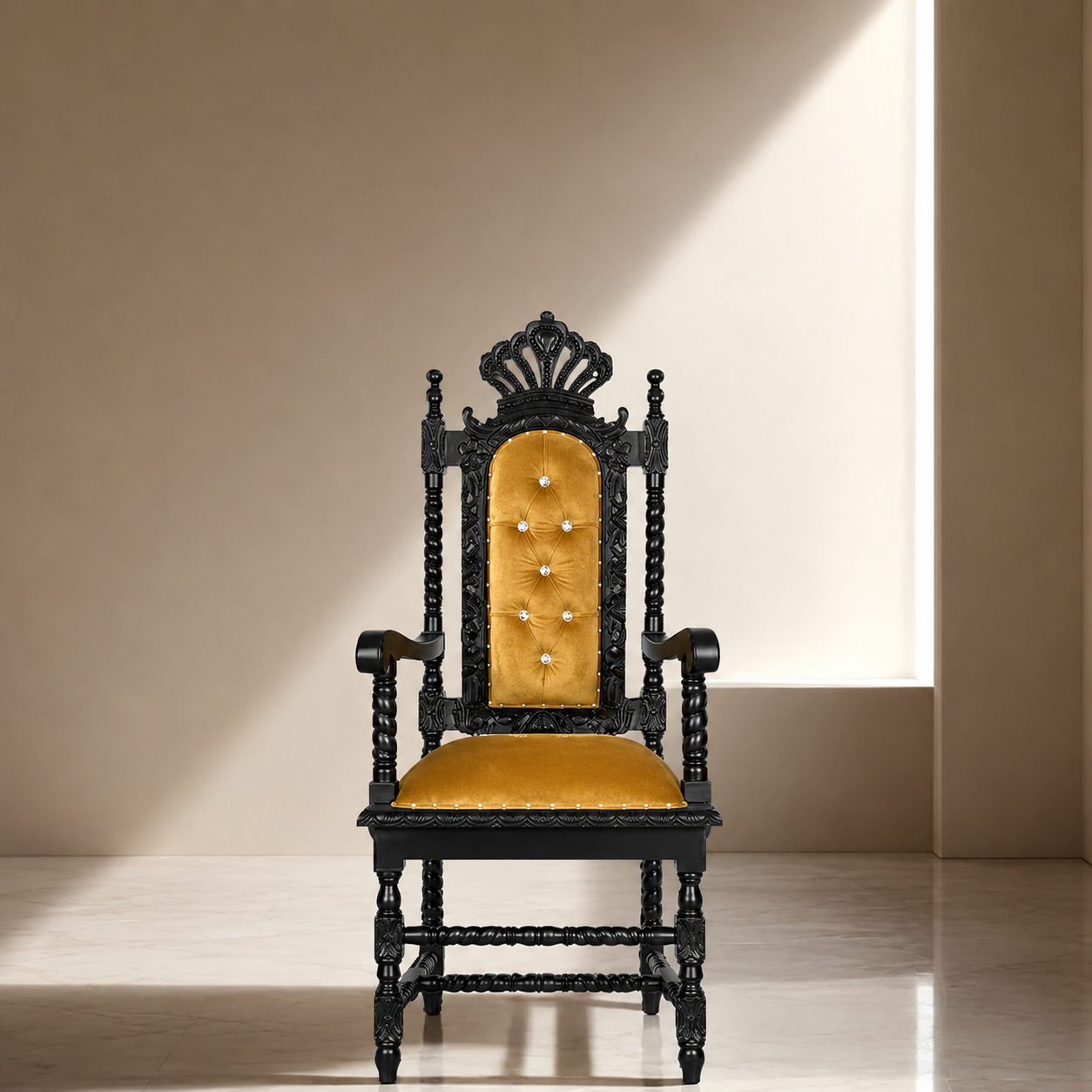 Cyprian Throne Chair