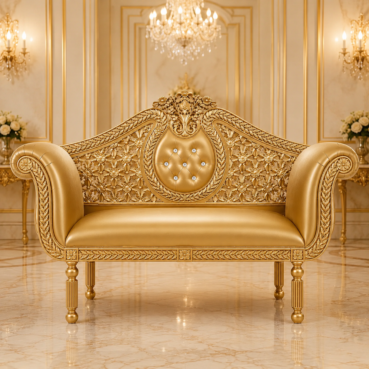 Jasmine Royal Loveseat