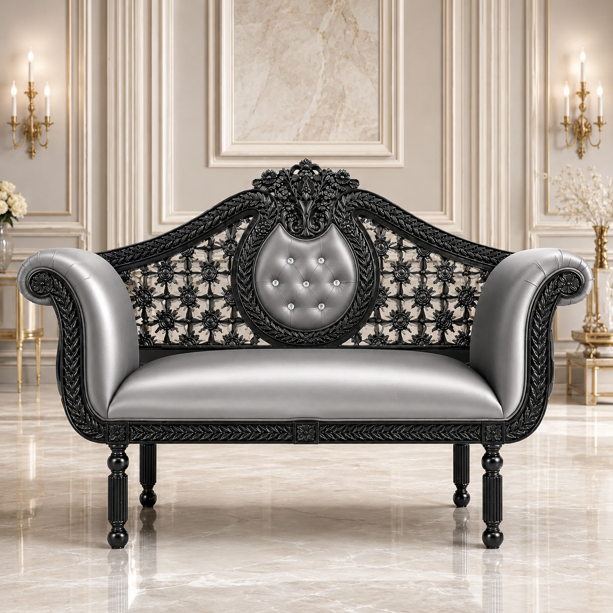 Jasmine Royal Loveseat