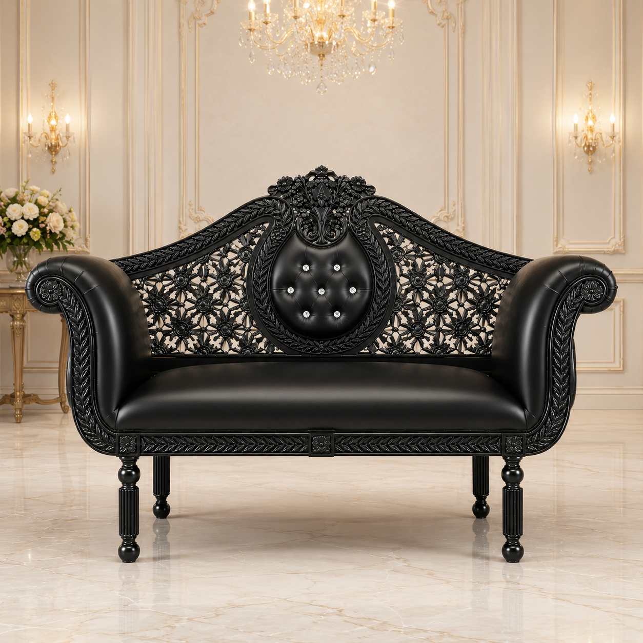 Jasmine Royal Loveseat