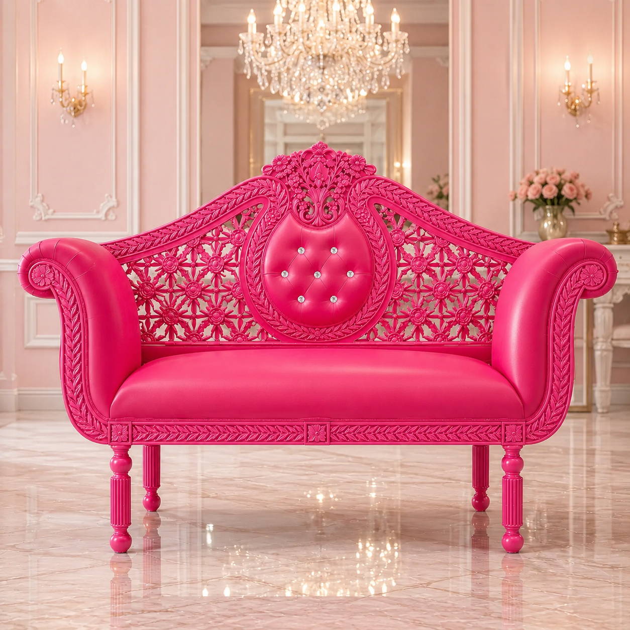 Jasmine Royal Loveseat