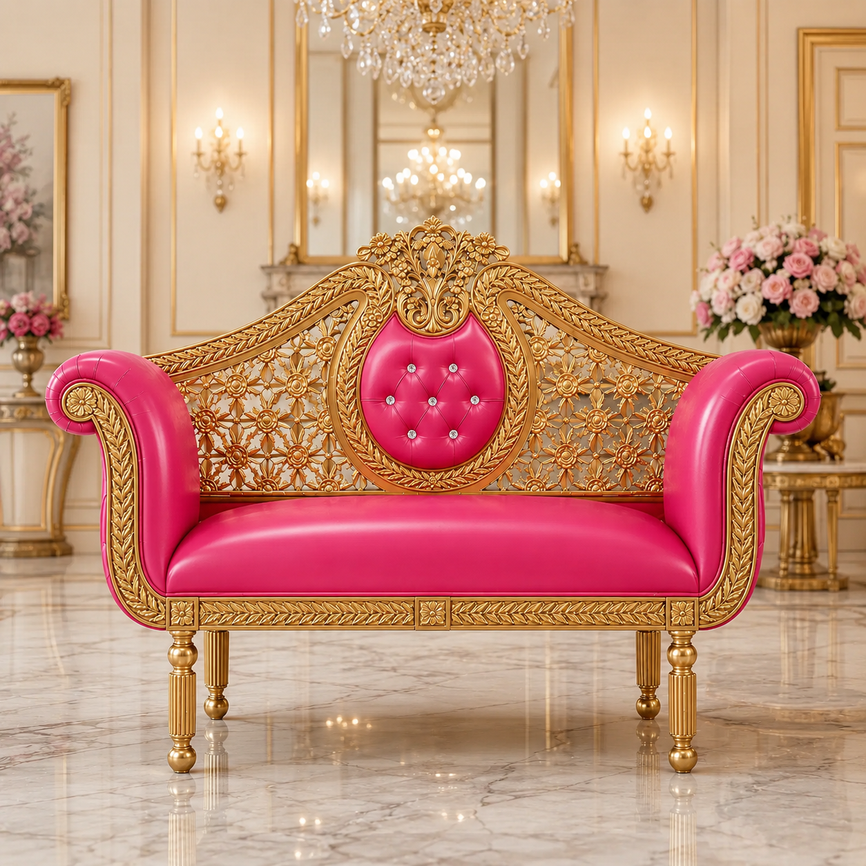 Jasmine Royal Loveseat