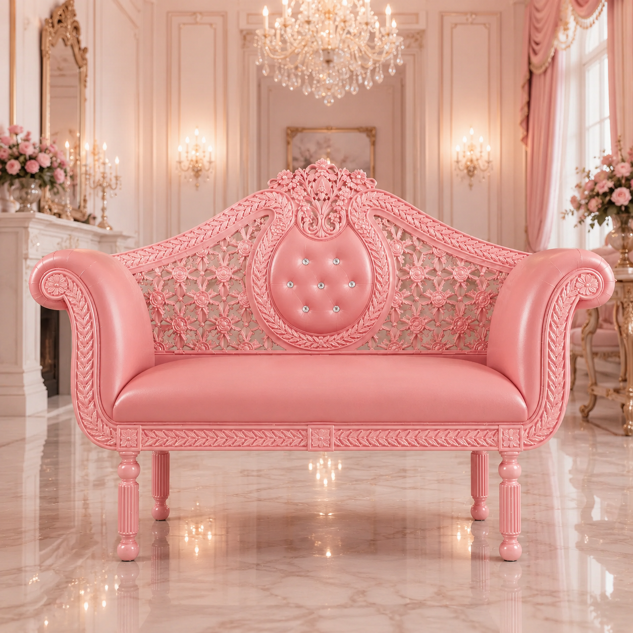 Jasmine Royal Loveseat