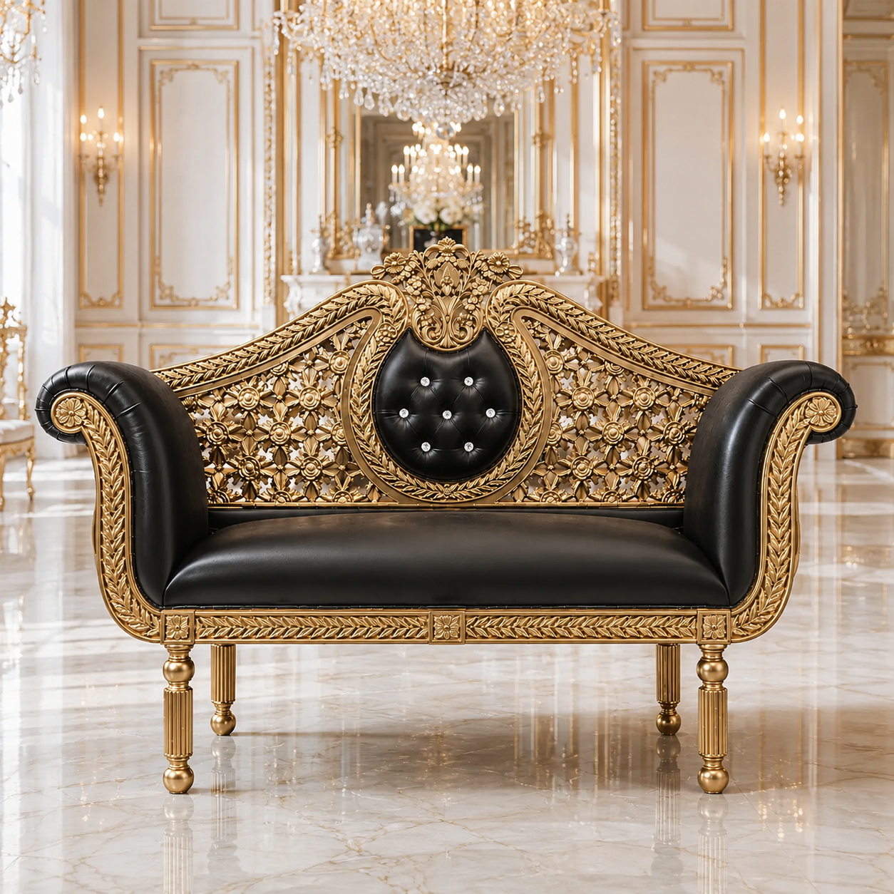 Jasmine Royal Loveseat