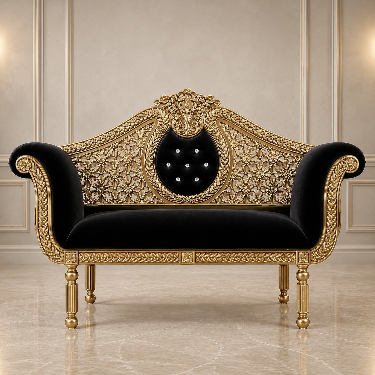 Jasmine Royal Loveseat
