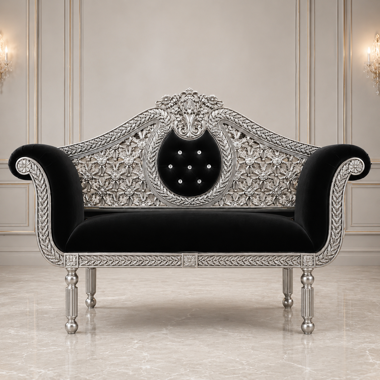 Jasmine Royal Loveseat