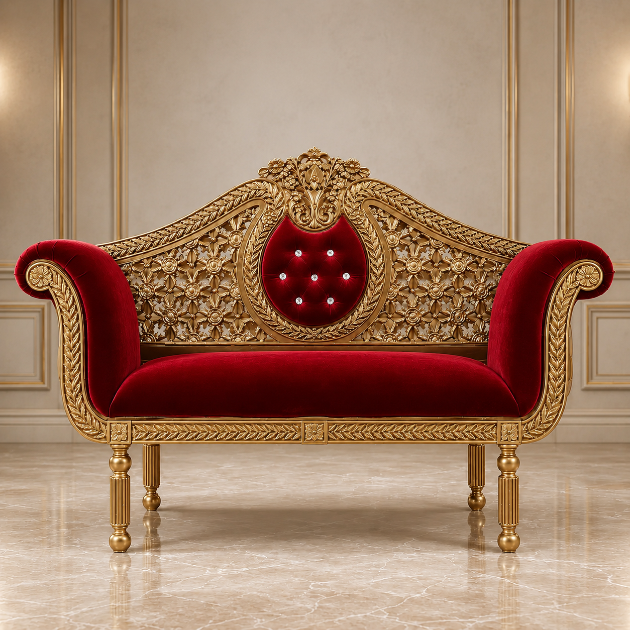 Jasmine Royal Loveseat