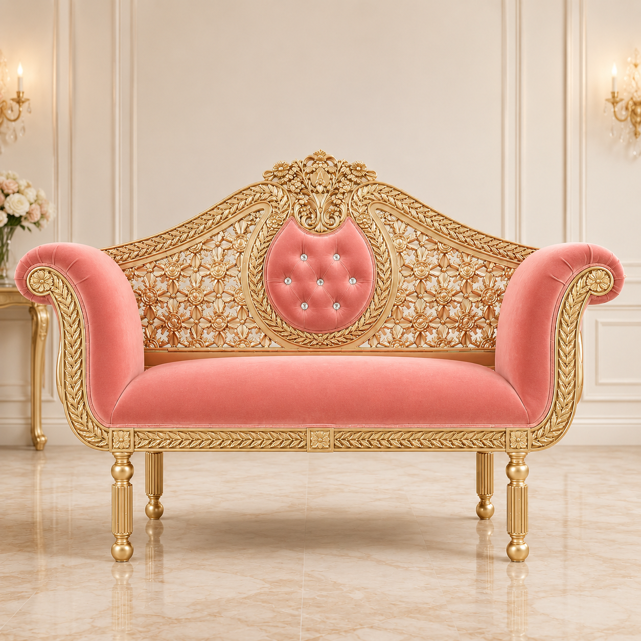 Jasmine Royal Loveseat