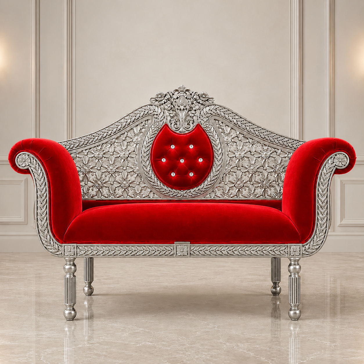 Jasmine Royal Loveseat
