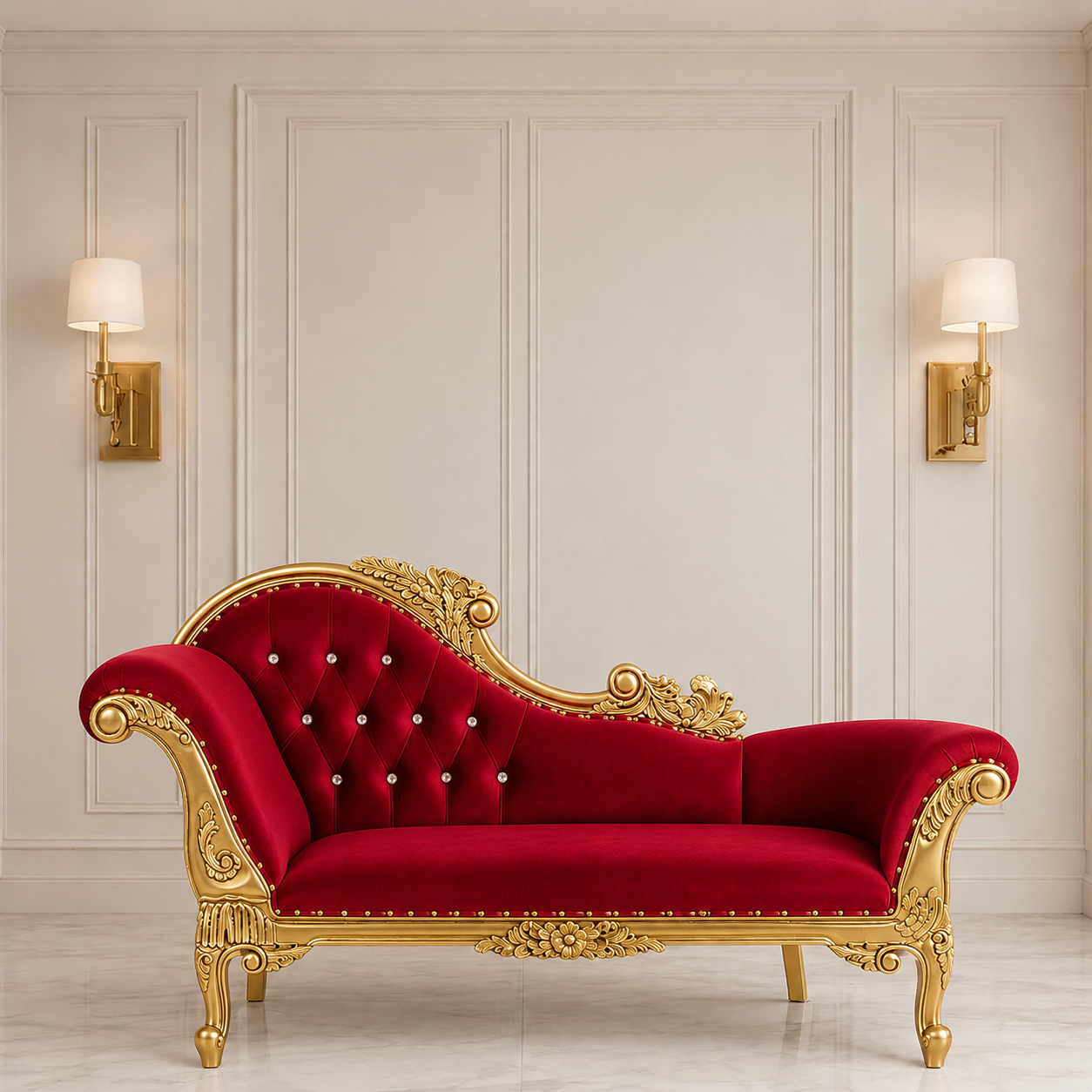 Chaise longue royale Cléopâtre