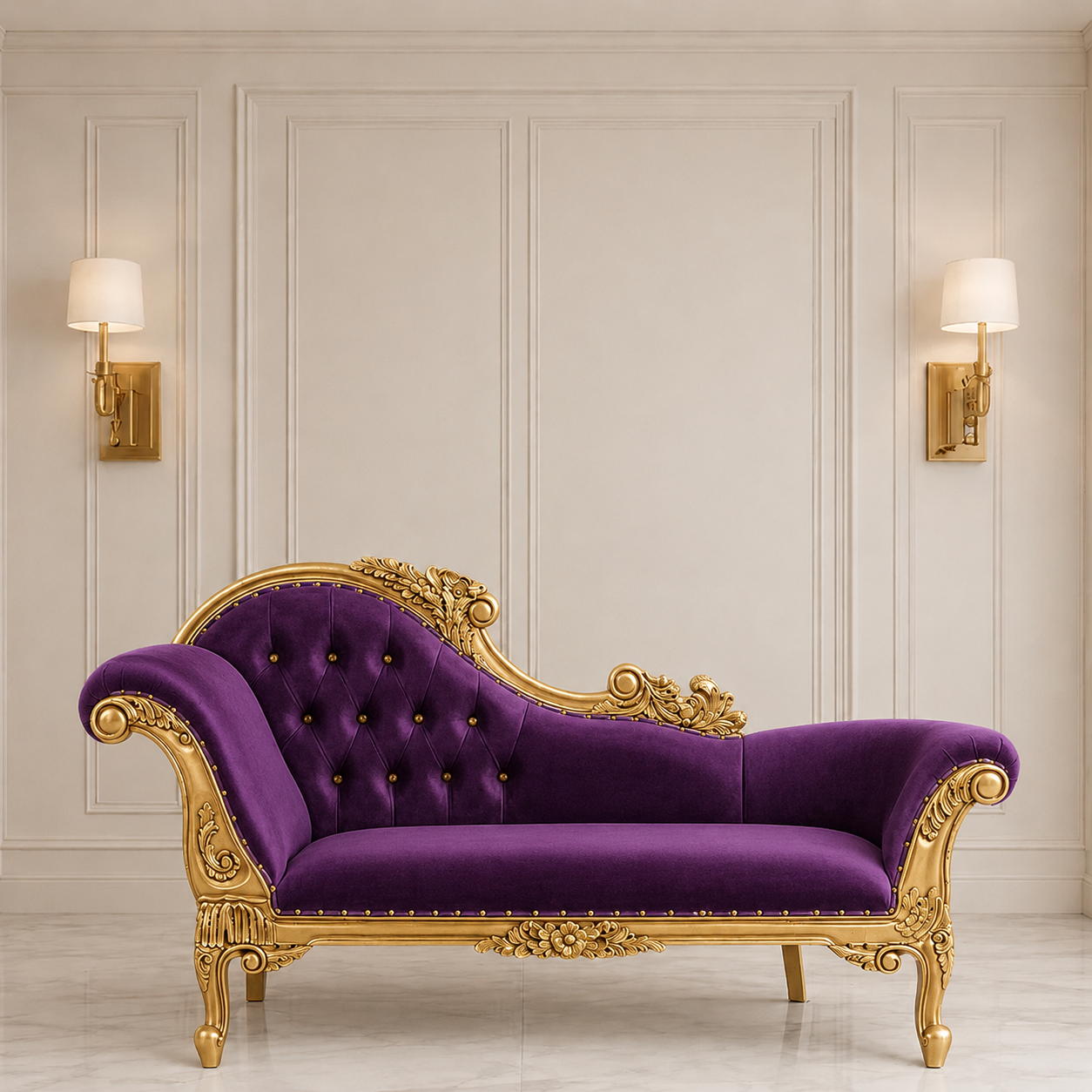 Chaise longue royale Cléopâtre