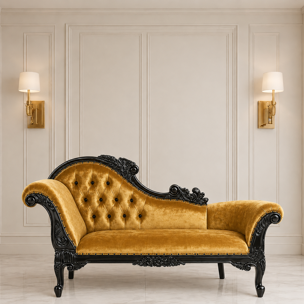 Chaise longue royale Cléopâtre