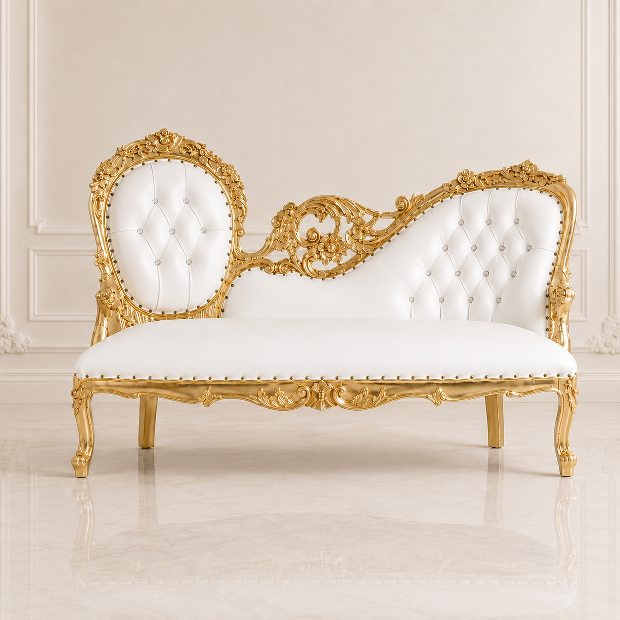 Chaise longue royale Queen Natalia