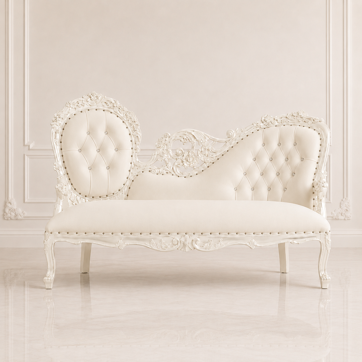 Chaise longue royale Queen Natalia