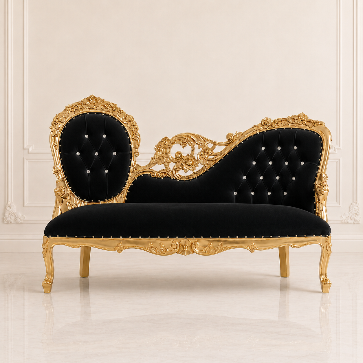 Chaise longue royale Queen Natalia