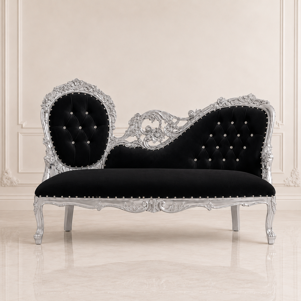 Chaise longue royale Queen Natalia