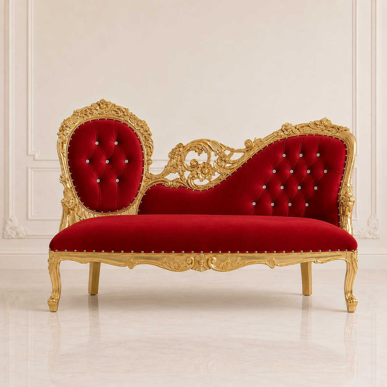 Chaise longue royale Queen Natalia
