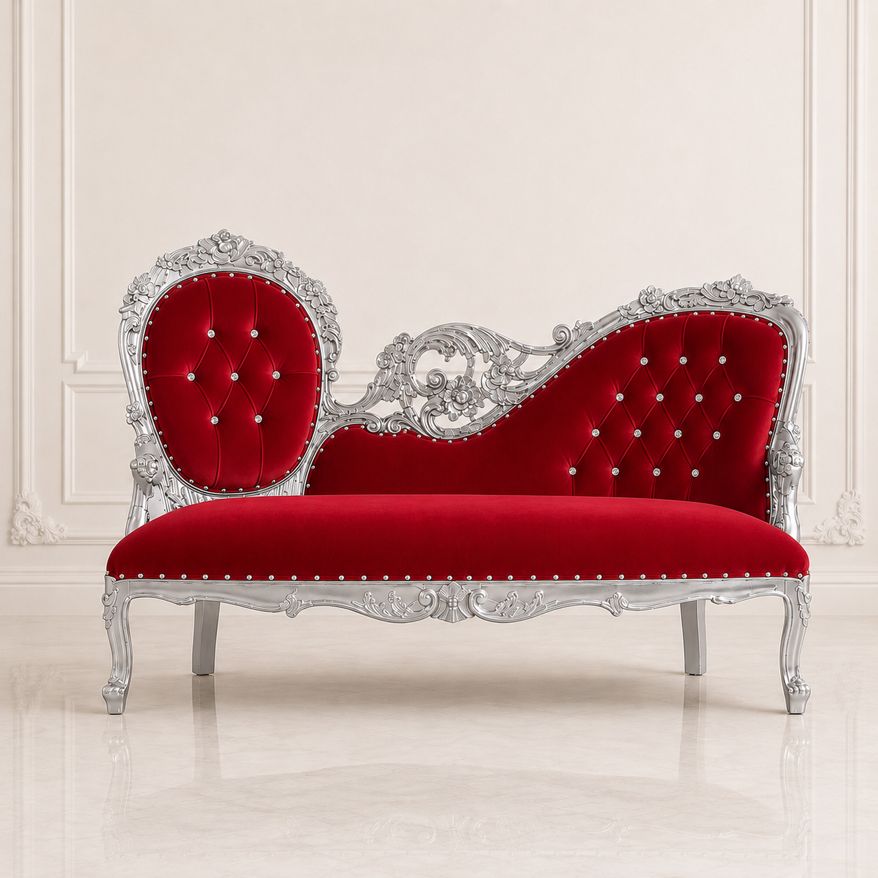 Chaise longue royale Queen Natalia
