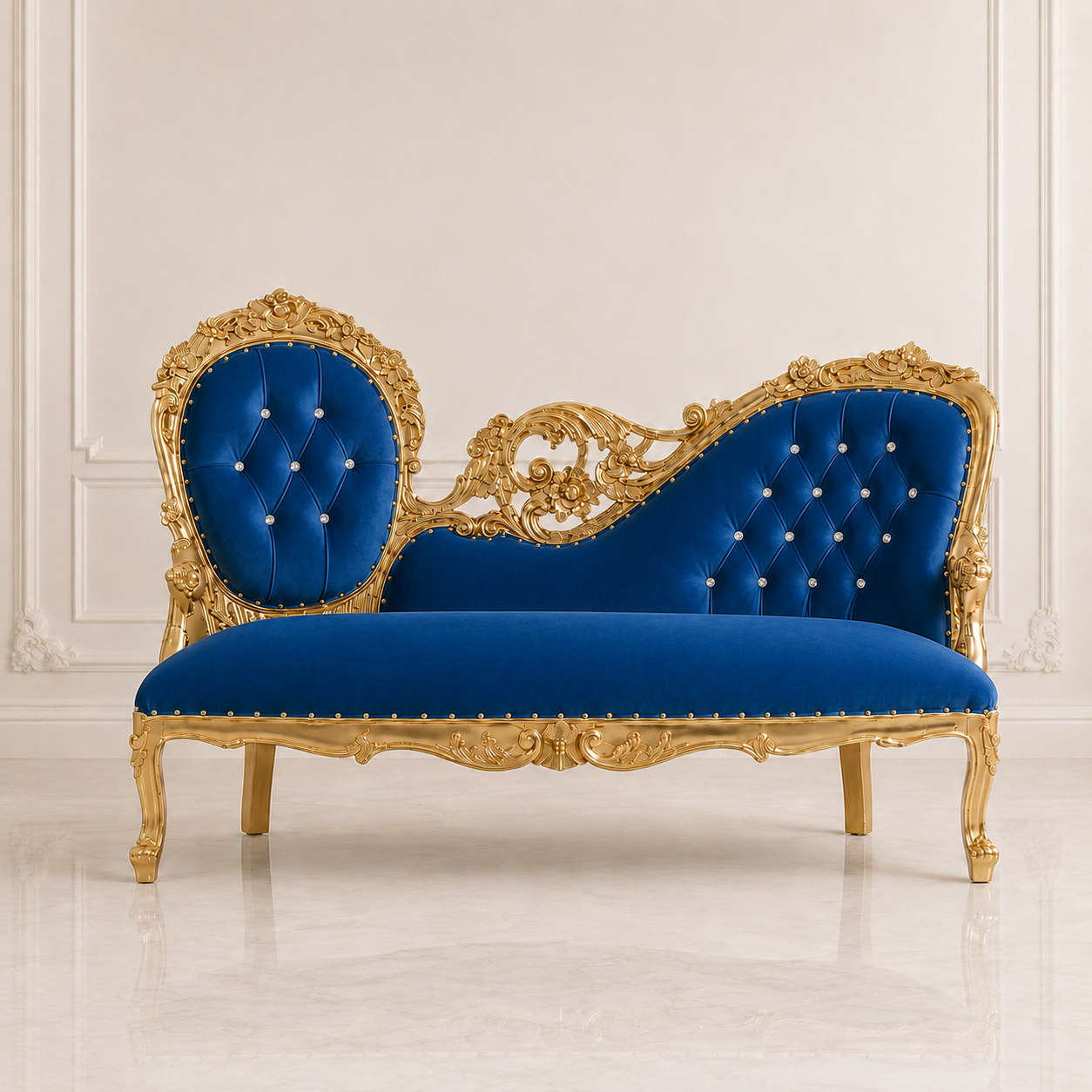 Chaise longue royale Queen Natalia