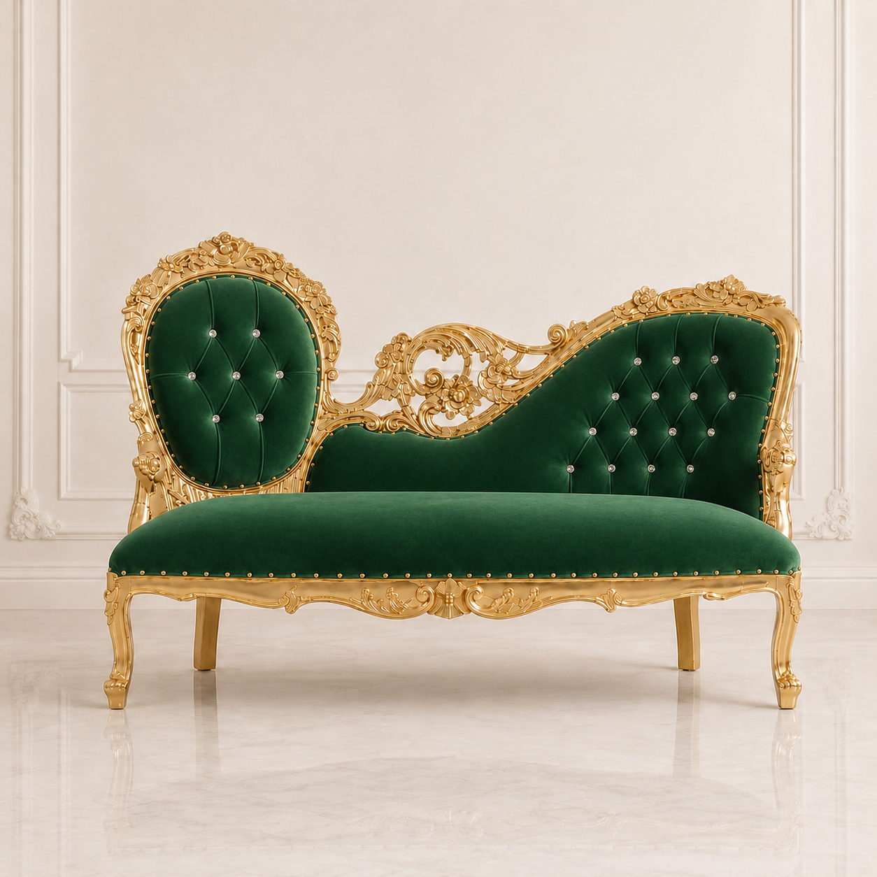 Chaise longue royale Queen Natalia