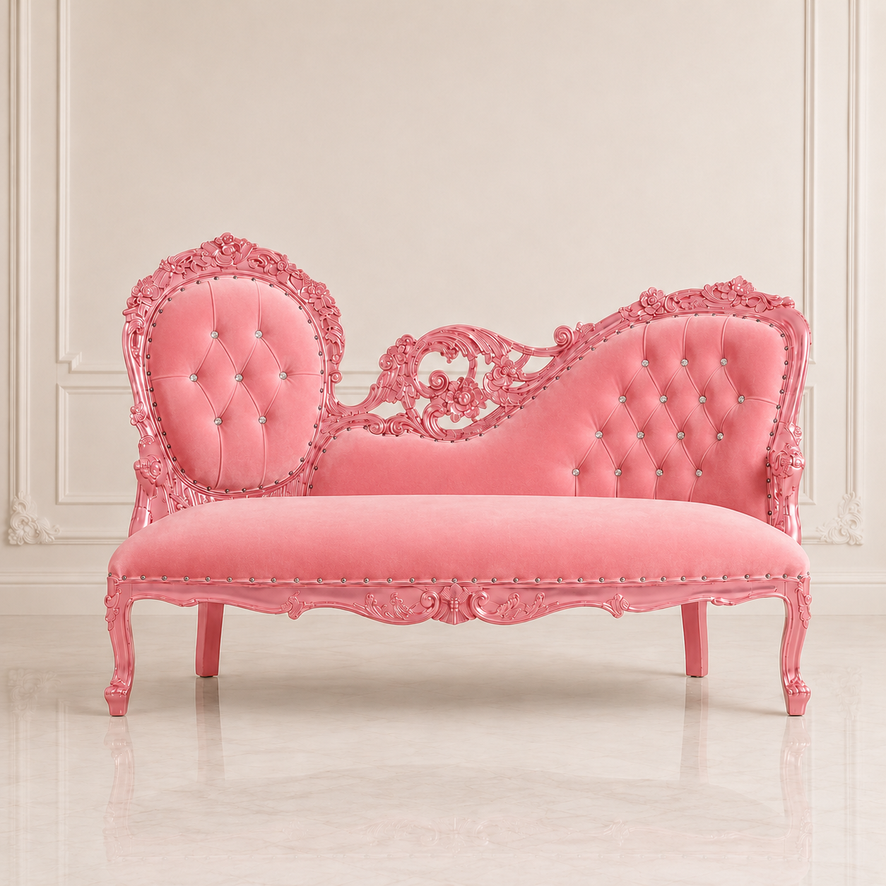 Chaise longue royale Queen Natalia