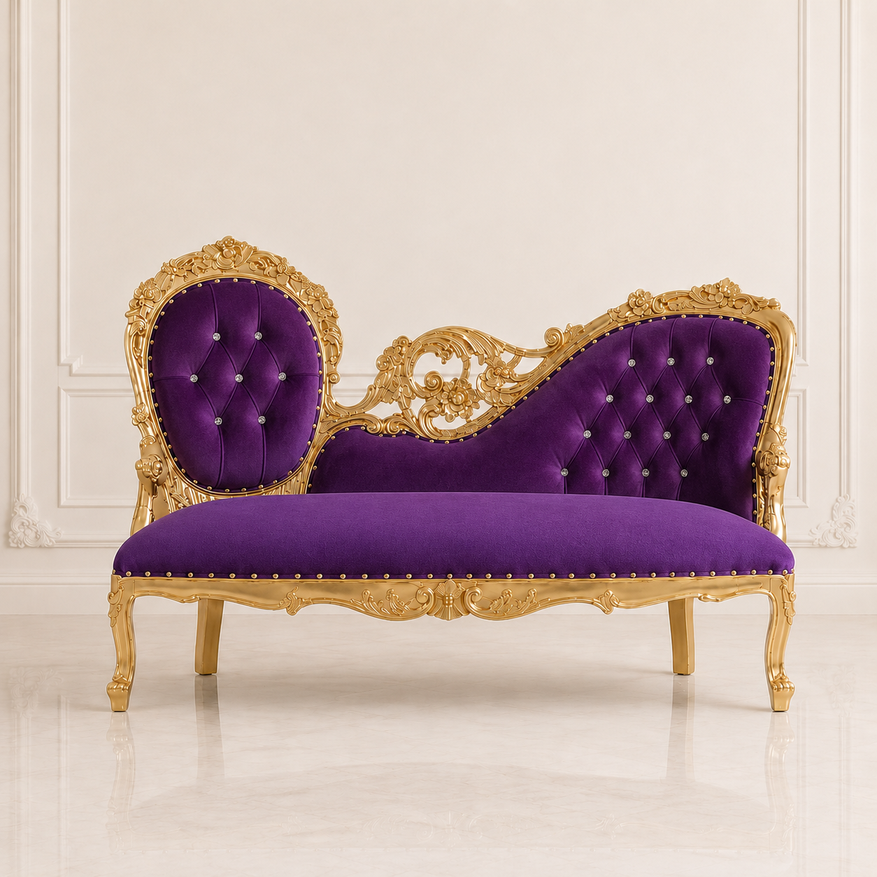 Chaise longue royale Queen Natalia