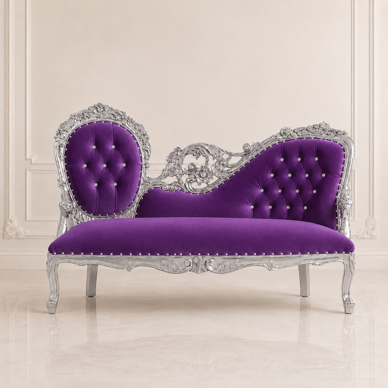 Chaise longue royale Queen Natalia