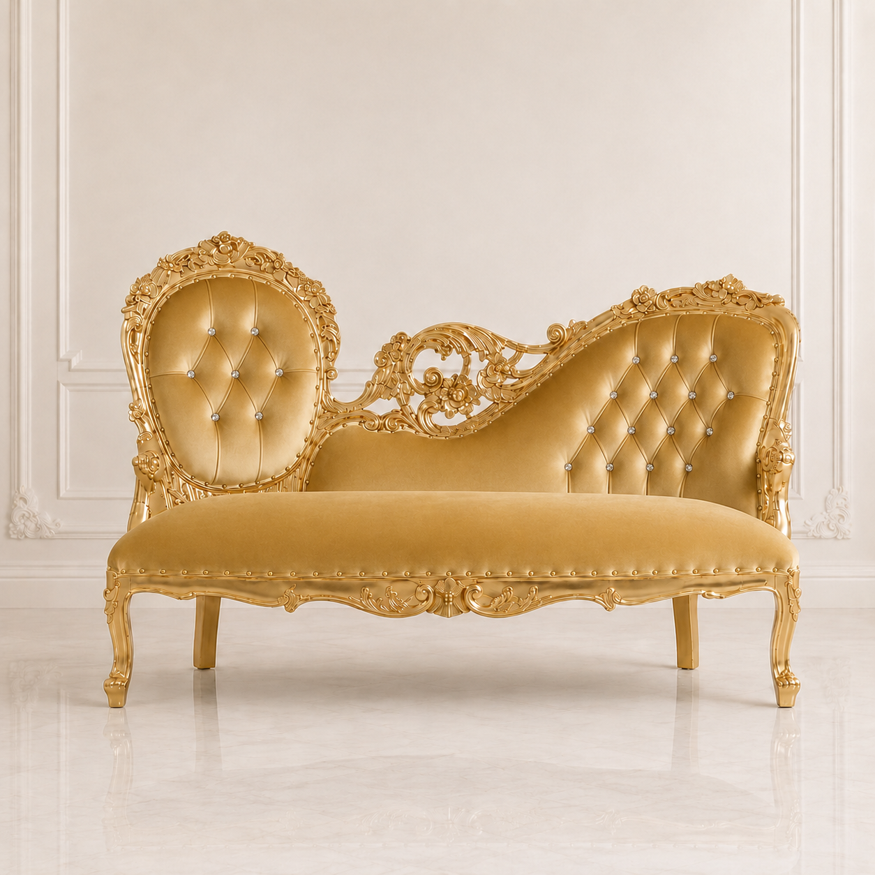Chaise longue royale Queen Natalia