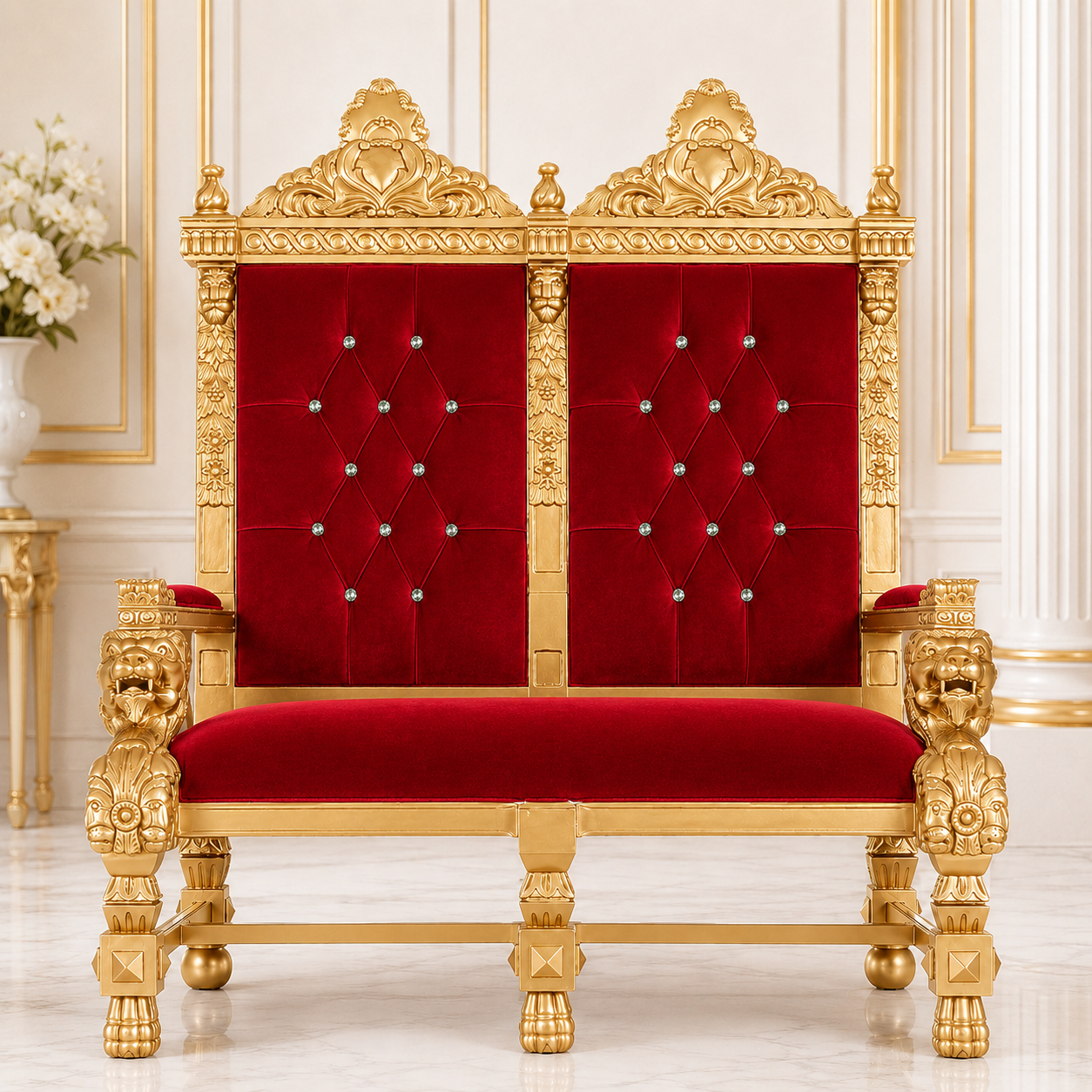 King Samuel Lion Loveseat
